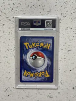 Pokemon Abra Base Set Shadowless 1st Edition #43 PSA 9 Mint - Image 2