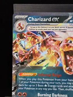 Pokemon Charizard ex 125/197 Ultra Rare Obsidian Flames Foil Holo NM - Image 5