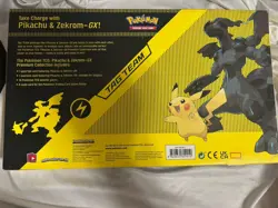 Nintendo Pokemon TCG Pikachu and Zekrom-GX Tag Team Premium Collection - Image 3