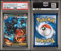 PSA 10 GEM MINT - MEGA CHARIZARD X ex Phantasmal Flames SIR #125 - 2025 Pokemon - Image 3