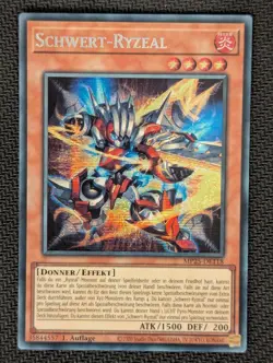 Schwert-Ryzeal MP25-DE118 Secret Rare DE NM YUGIOH - Image 1