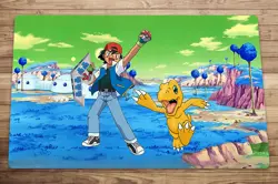 Cursed Magic the Gathering Pokemon Digimon Dragon Ball Yugioh Card TCG Playmat - Image 1