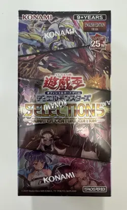 YUGIOH SELECTION 5 QUARTER CENTURY EDITION ASIA ENGLISH EDITION BOX (15 PACKS) - Image 2