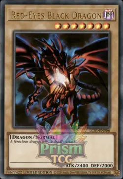 Red-Eyes Black Dragon ultra rare LC01-EN006 Yugioh - Image 1