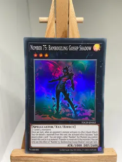 Number 75: Bamboozling Gossip Shadow - Super Rare TOCH-EN052- NM - YuGiOh - Image 1