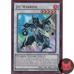 Yugioh Jet Warrior SDSE-EN041 Ultra Rare 1st Edition NM - Image 1