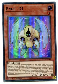 Yu-GI-OH Engel 01 Super Rare EGO1-DE006 - Image 1