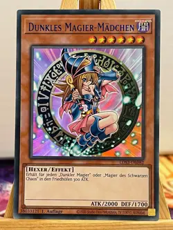 Dunkles Magier-Madchen LDS3-DE082 Blau Ultra Rare Deutsch NM YUGIOH - Image 1