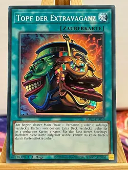 Topf der Extravaganz RA01-DE059 Super Rare NM Deutsch YUGIOH - Image 1