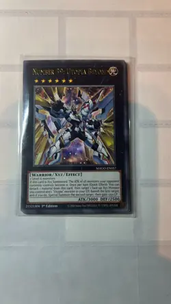 Number 39: Utopia Beyond - Gold Rare 1st Edition MAGO-EN057 - NM - YuGiOh - Image 1
