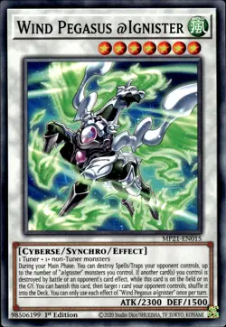 Wind Pegasus @Ignister - 1st Edition MP21-EN015 - NM - YuGiOh - Image 1