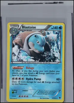 Pokemon Card Blastoise (16/101) Plasma Blast Rare Holo Foil/Holo - Image 1