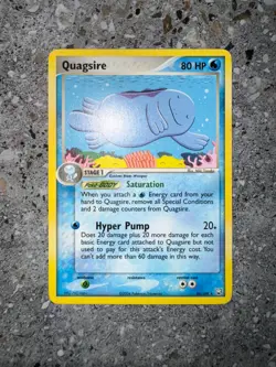 Pokemon TCG Cards Quagsire 26/109 Team Rocket Returns Rare - Image 3