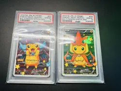 Pokemon Card Pikachu Poncho Mega Charizard X Promo PSA 10 - Image 1