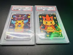 Pokemon Card Pikachu Poncho Mega Charizard X Promo PSA 10 - Image 2