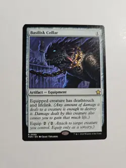 Basilisk Collar, Foundations, Near Mint MTG - Image 1