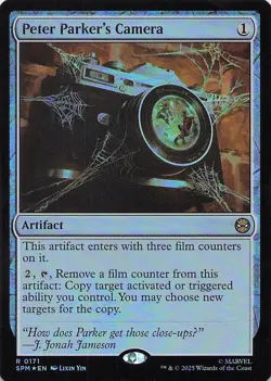 Peter Parker's Camera Marvel's Spider-Man Foil - Image 1