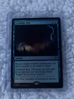Cyclonic Rift Commander Masters Foil - Image 1