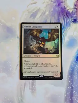 TDM Tarkir Dragonstorm Foil 0005 Clarion Conquerer - Image 1