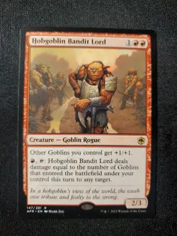 Hobgoblin Bandit Lord 147/518 Adventures in the Forgotten Realms NM Magic MTG - Image 1