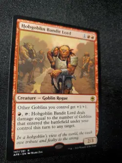 Hobgoblin Bandit Lord 147/518 Adventures in the Forgotten Realms NM Magic MTG - Image 2