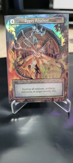 Apply Alkahest FOIL Elite Sorcery Contested Realm Gothic - Image 1
