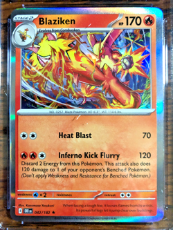 Blaziken Holo Rare #042/42 - CGC MINT 9 - 2025 SV Destined Rivals - Pokemon TCG - Image 2