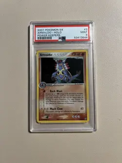Pokemon TCG EX Power Keepers - Armaldo #3/108 Holo Rare - PSA 9 MINT - Image 1