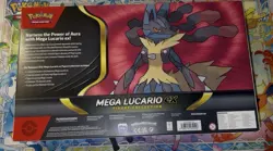 Pokemon TCG: Mega Lucario ex Premium Figure Collection Box - New Factory Sealed - Image 2
