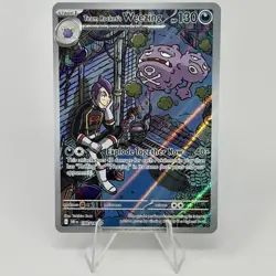 Team Rocket's Weezing Illustration Rare Pokemon SV10: Destined Rivals 199/182 - Image 1