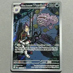 Team Rocket's Weezing Illustration Rare Pokemon SV10: Destined Rivals 199/182 - Image 2