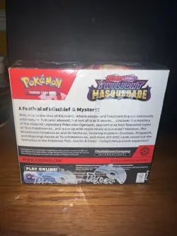 Pokemon TCG Scarlet and Violet Twilight Masquerade Booster Box, 36 Packs New - Image 3