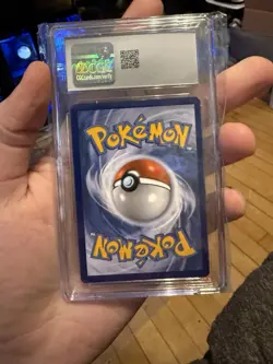 Pikachu EX XY84 CGC 9 2015 Black Star Promo Pokemon Card - Image 2