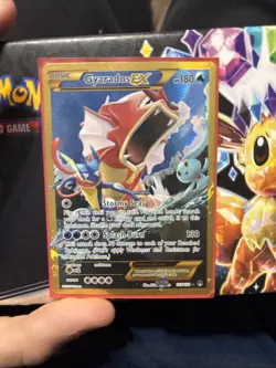Pokemon Gyarados EX TCG Card Full Art Holo, Secret Rare, XY Breakpoint 123/122 - Image 1
