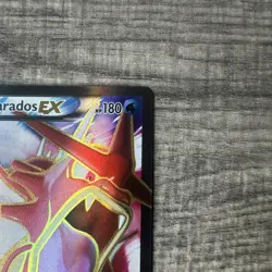 Pokemon Gyarados EX Full Art Holo Rare Card 114/122 Breakpoint - Image 3