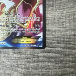 Pokemon Gyarados EX Full Art Holo Rare Card 114/122 Breakpoint - Image 4