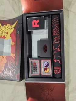 Pokemon Team Rocket Moltres EX Box Deck Play Mat No Cards - Image 4
