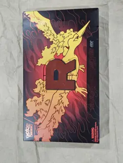 Pokemon Team Rocket Moltres EX Box Deck Play Mat No Cards - Image 5