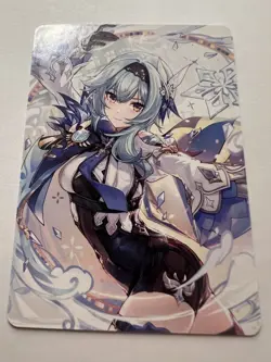 Eula Genshin Impact Feet Sexy ACG Goddess Waifu Card Girl Holo Doujin - Image 2