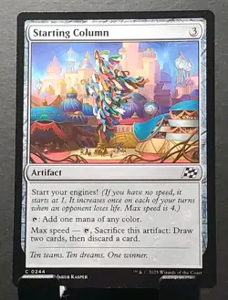 MTG 0244 STARTING COLUMN Artifact Aetherdrift card⚔NM/MT - Image 1