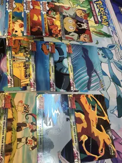 Vintage Topps Pokemon Card Lot 16 Cards Mewtwo Strikes Back Pikachus Vacation - Image 4