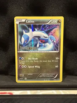 Latios 10/20 BW Dragon Vault Holo Reverse Rare Promo Stamped Pokemon Card TCG LP - Image 1