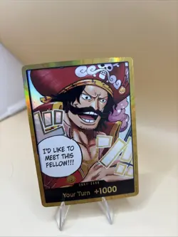 One Piece Gol.D.Roger GOLD DON!! Card (OP-13) English - Image 1