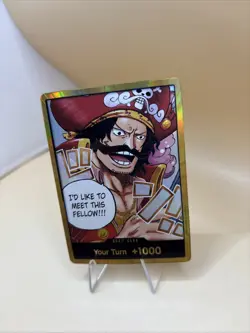 One Piece Gol.D.Roger GOLD DON!! Card (OP-13) English - Image 2