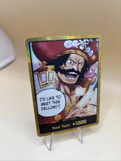 One Piece Gol.D.Roger GOLD DON!! Card (OP-13) English - Image 3