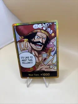 One Piece Gol.D.Roger GOLD DON!! Card (OP-13) English - Image 4
