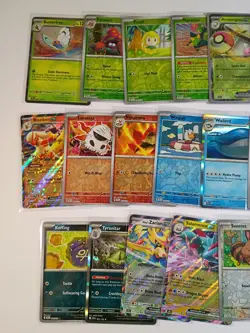 Pokemon Journey Together Reverse Holo + 24 Card Lot - Image 2