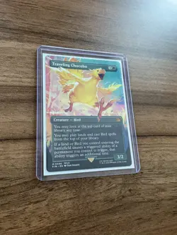 Traveling Chocobo - Final Fantasy - Borderless - #0406 Nonfoil - MTG English - Image 2