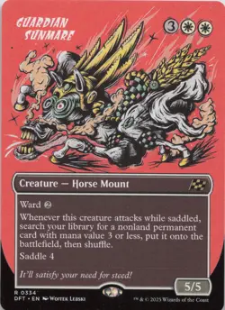 Guardian Sunmare (Borderless) R Aetherdrift 334 LP-NM - Image 1