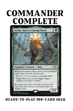 Ayula, Queen Among Bears BEAR TRIBAL Magic MTG Custom Commander Deck - Image 1